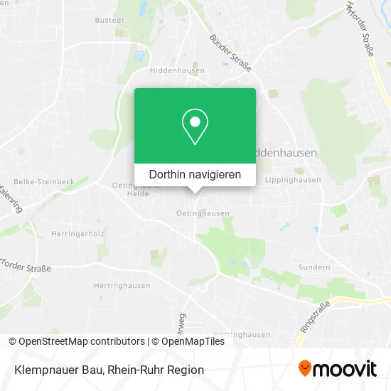 Klempnauer Bau Karte