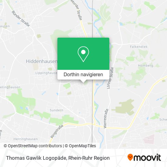 Thomas Gawlik Logopäde Karte