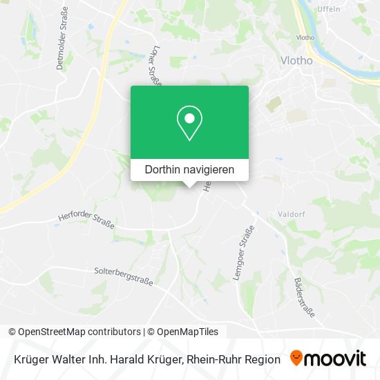 Krüger Walter Inh. Harald Krüger Karte