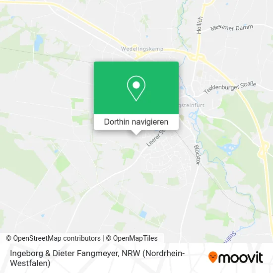 Ingeborg & Dieter Fangmeyer Karte