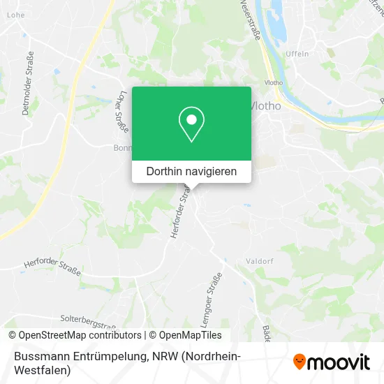 Bussmann Entrümpelung Karte