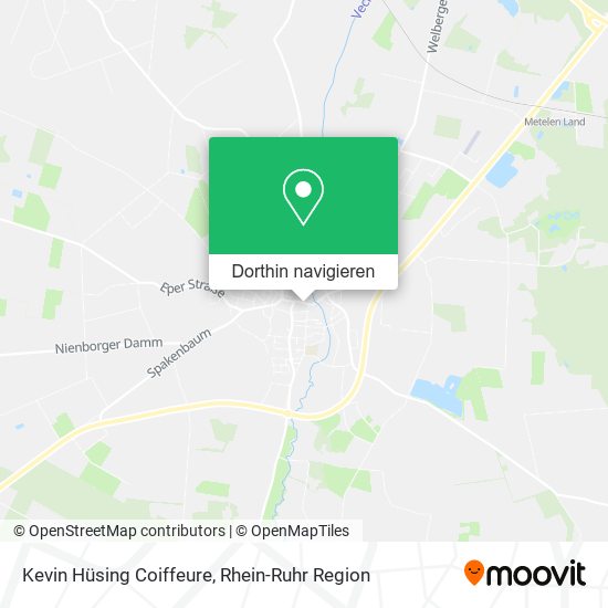 Kevin Hüsing Coiffeure Karte