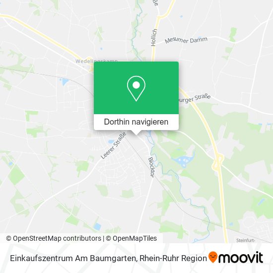 Einkaufszentrum Am Baumgarten Karte