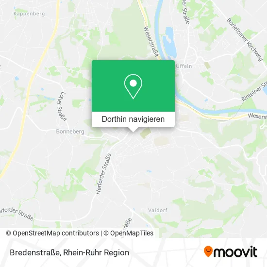 Bredenstraße Karte