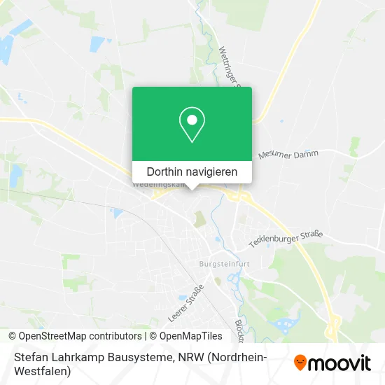 Stefan Lahrkamp Bausysteme Karte