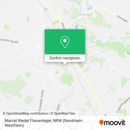 Marcel Riedel Fliesenleger Karte