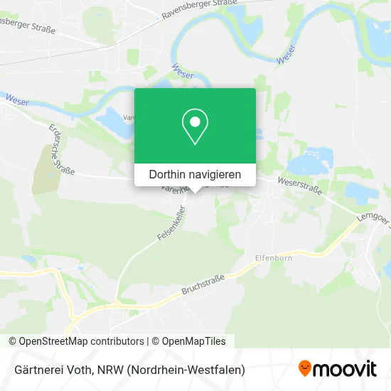 Gärtnerei Voth Karte