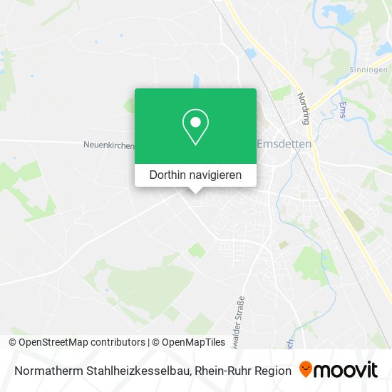 Normatherm Stahlheizkesselbau Karte