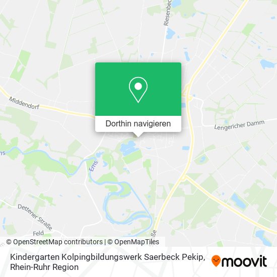 Kindergarten Kolpingbildungswerk Saerbeck Pekip Karte