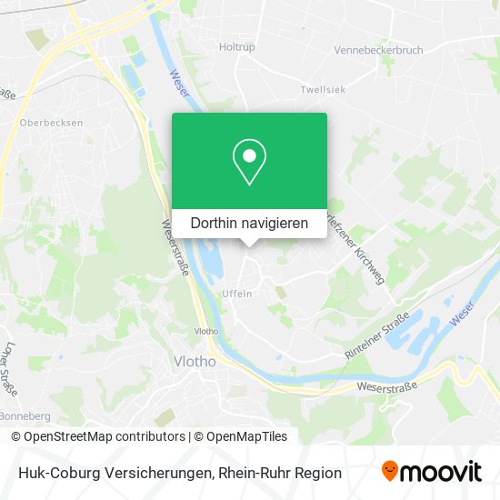 Huk-Coburg Versicherungen Karte