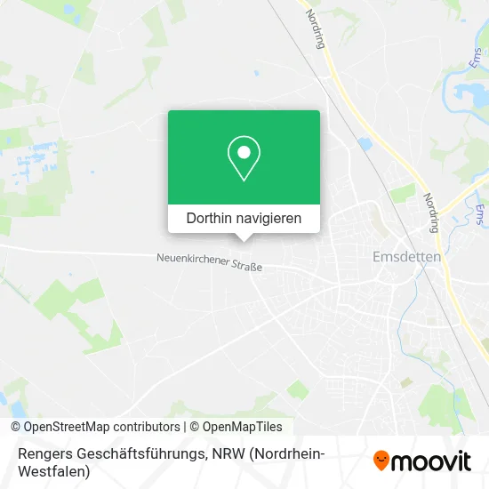 Rengers Geschäftsführungs Karte