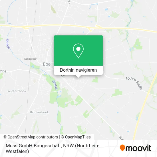Mess GmbH Baugeschäft Karte