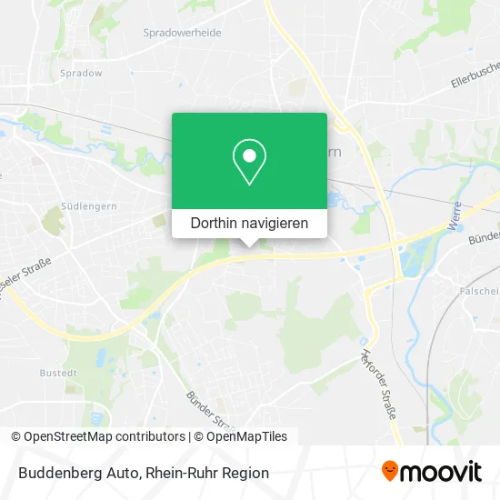 Buddenberg Auto Karte