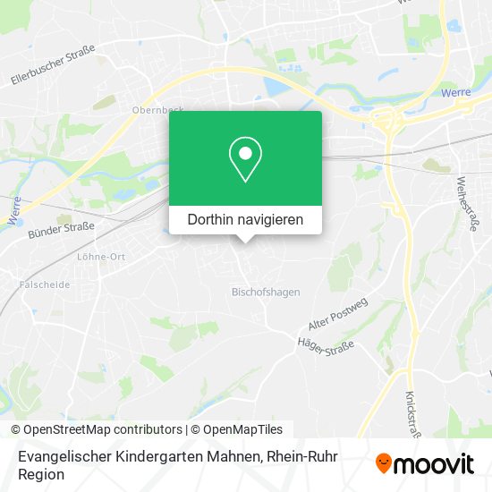 Evangelischer Kindergarten Mahnen Karte