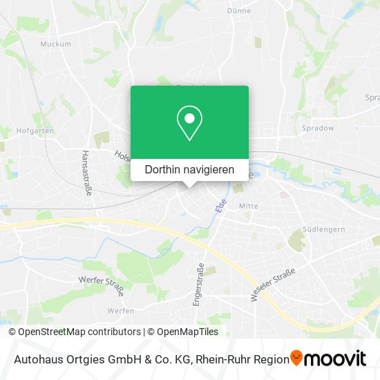 Autohaus Ortgies GmbH & Co. KG Karte