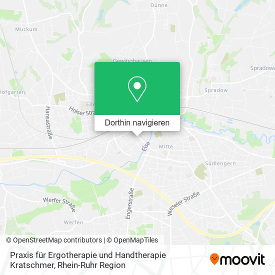 Praxis für Ergotherapie und Handtherapie Kratschmer Karte