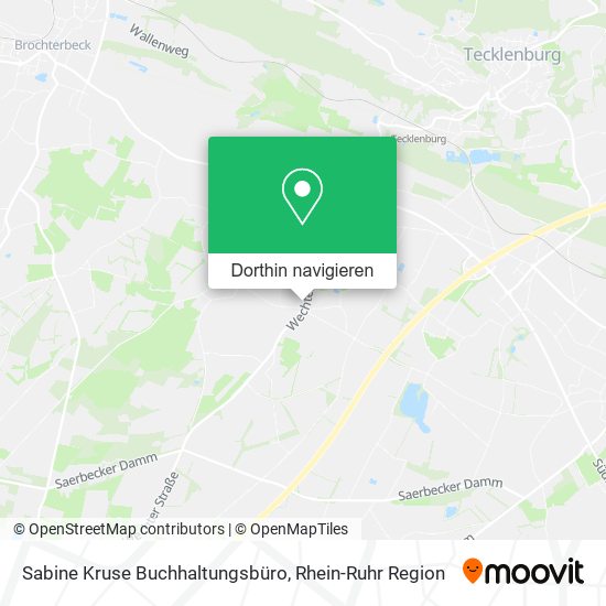 Sabine Kruse Buchhaltungsbüro Karte