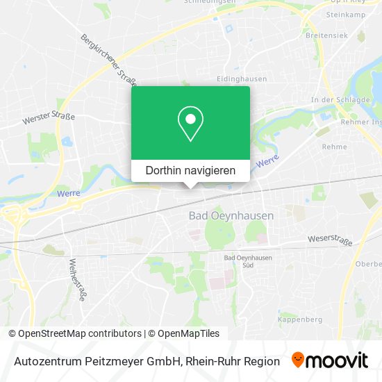 Autozentrum Peitzmeyer GmbH Karte