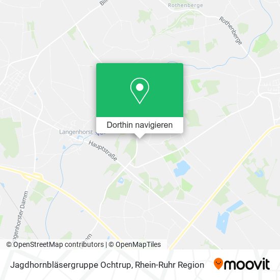 Jagdhornbläsergruppe Ochtrup Karte