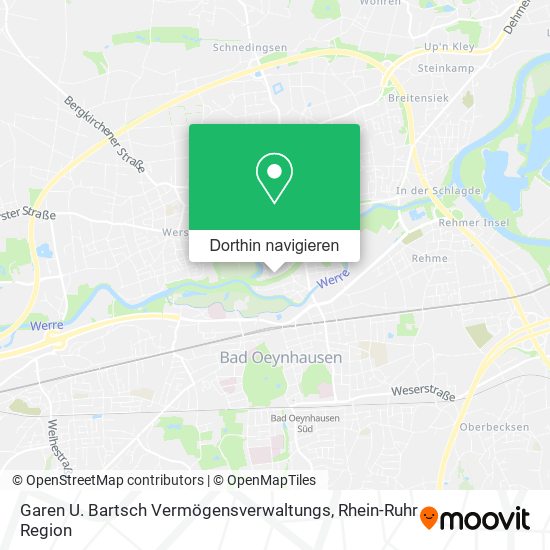 Garen U. Bartsch Vermögensverwaltungs Karte