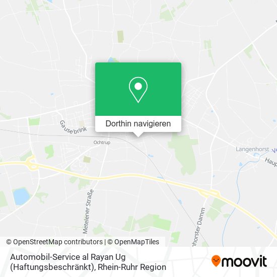Automobil-Service al Rayan Ug (Haftungsbeschränkt) Karte