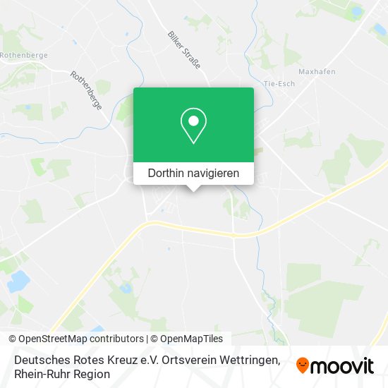 Deutsches Rotes Kreuz e.V. Ortsverein Wettringen Karte
