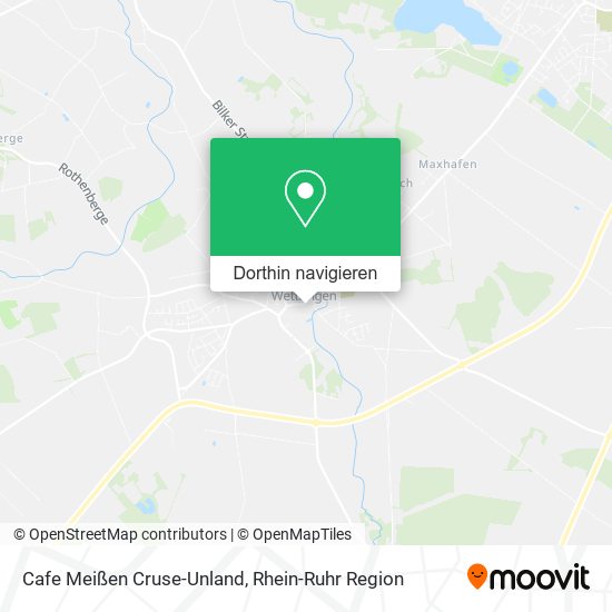 Cafe Meißen Cruse-Unland Karte