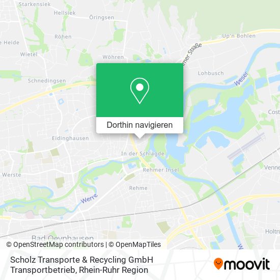 Scholz Transporte & Recycling GmbH Transportbetrieb Karte