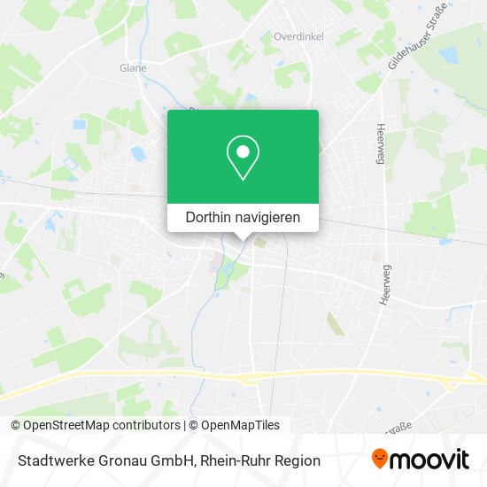 Stadtwerke Gronau GmbH Karte