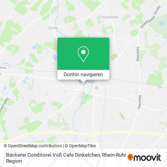 Bäckerei Conditorei Voß Cafe Dinkelchen Karte