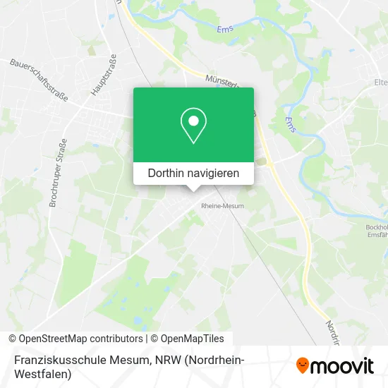 Franziskusschule Mesum Karte