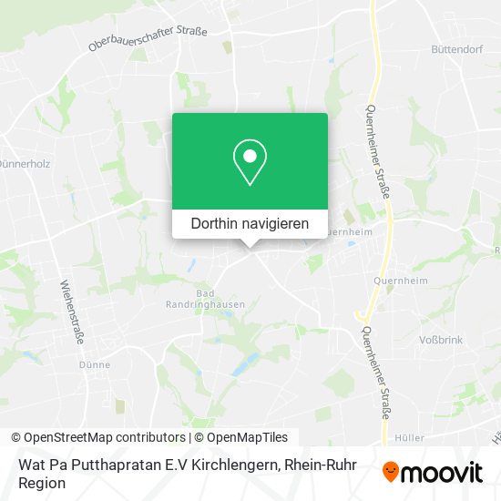 Wat Pa Putthapratan E.V Kirchlengern Karte
