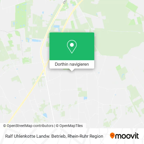 Ralf Uhlenkotte Landw. Betrieb Karte