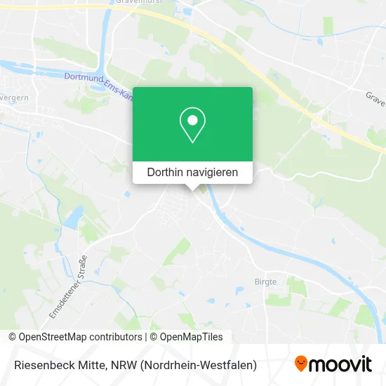 Riesenbeck Mitte Karte