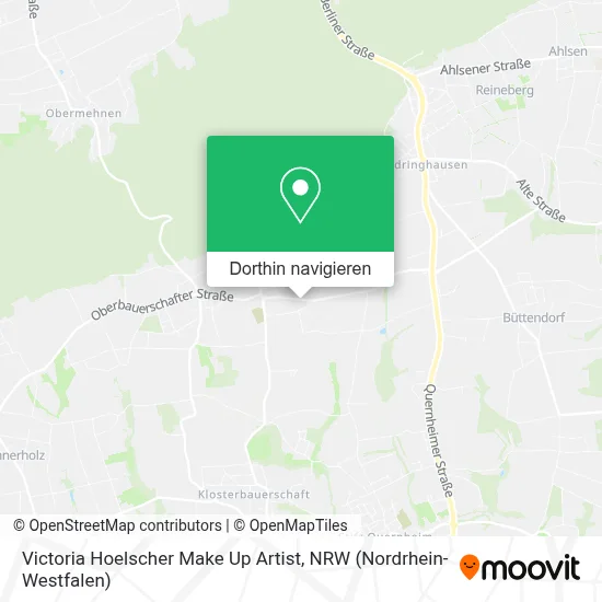 Victoria Hoelscher Make Up Artist Karte