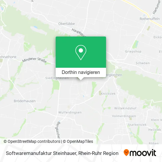 Softwaremanufaktur Steinhauer Karte