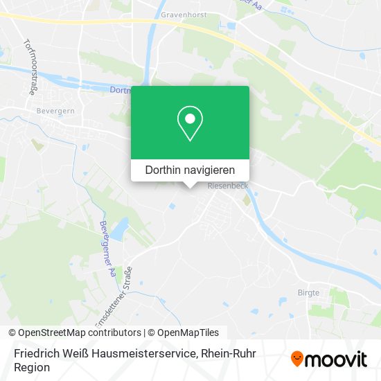 Friedrich Weiß Hausmeisterservice Karte