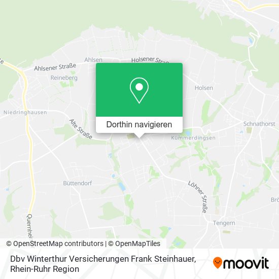 Dbv Winterthur Versicherungen Frank Steinhauer Karte