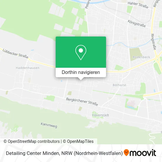 Detailing Center Minden Karte