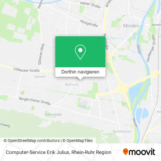 Computer-Service Erik Julius Karte