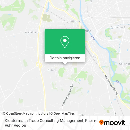 Klostermann Trade Consulting Management Karte