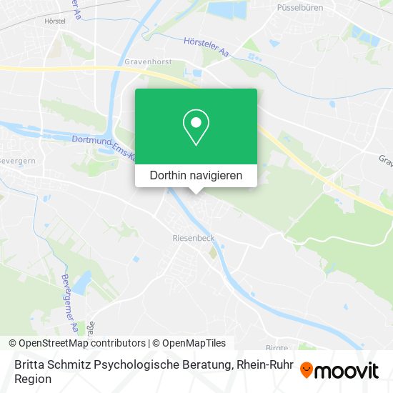 Britta Schmitz Psychologische Beratung Karte
