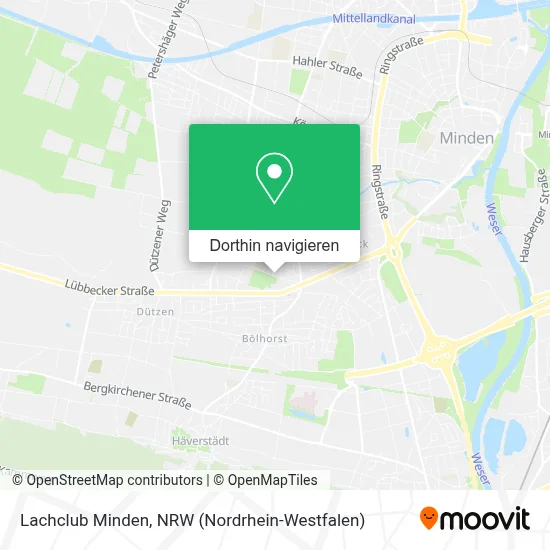 Lachclub Minden Karte