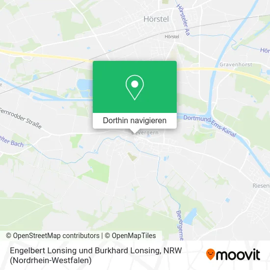 Engelbert Lonsing und Burkhard Lonsing Karte