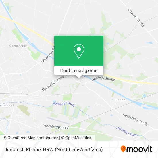Innotech Rheine Karte