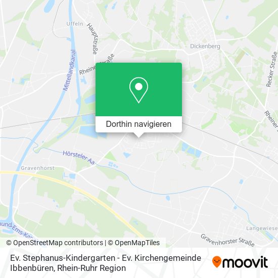 Ev. Stephanus-Kindergarten - Ev. Kirchengemeinde Ibbenbüren Karte