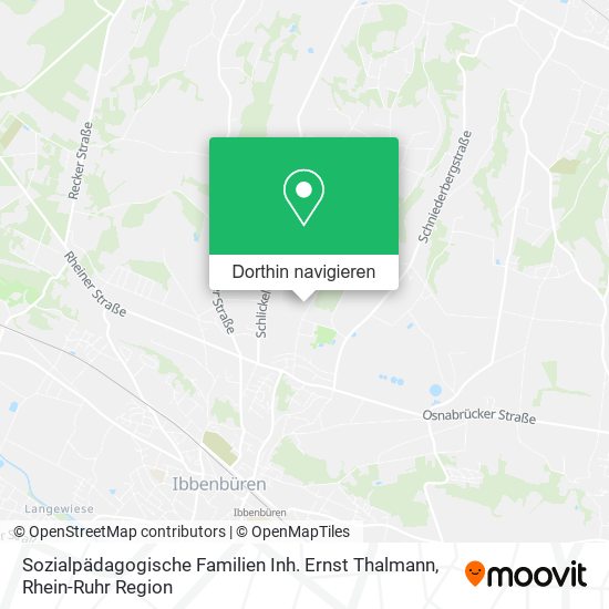 Sozialpädagogische Familien Inh. Ernst Thalmann Karte