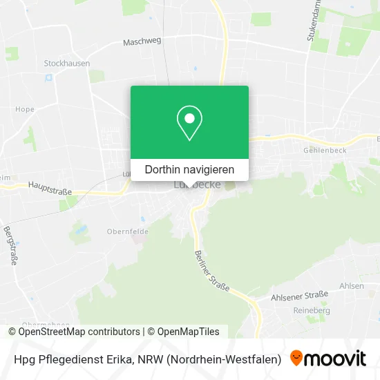 Hpg Pflegedienst Erika Karte