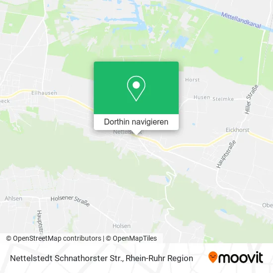 Nettelstedt Schnathorster Str. Karte