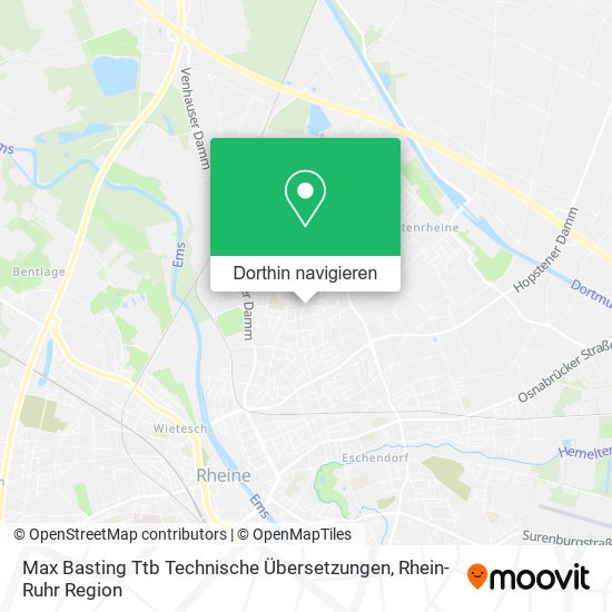 Max Basting Ttb Technische Übersetzungen Karte